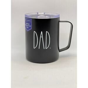 Rae Dunn Dad Insulated Coffee Tumbler with Handle